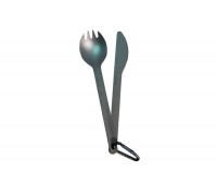 Набор нож и Вилка Titanium Cutlery Set 2 (Knife + Spork)