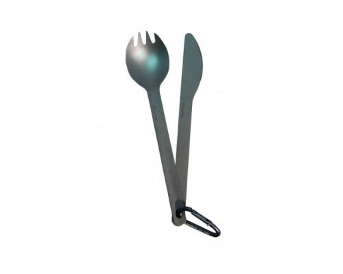 Набор нож и Вилка Titanium Cutlery Set 2 (Knife + Spork)