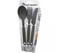 Набір столових приборів Sea to Summit Camp Cutlery Set (Charcoal)