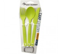 Набор столовых приборов Camp Cutlery Set (Lime)