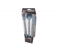 Набір ніж, ложка та виделка Sea to Summit Titanium Cutlery Set 3 (Knife + Fork + Spoon)
