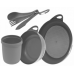 Набір посуду Sea to Summit Delta Camp Set (Bowl, Plate, Mug, Cutlery) (Grey)