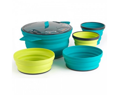 Набор посуды X-Set 31 (2,8L Pot + 2 X-Bowl + 2 X-Mugs)
