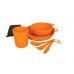 Набір посуду Sea to Summit Delta Camp Set (Bowl, Plate, Mug, Cutlery) (Orange)