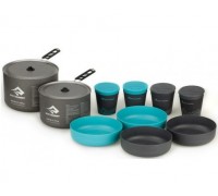 Набор посуды Alpha Cookset 4.2 (Pacific Blue/Grey)