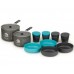 Набор посуды Alpha Cookset 4.2 (Pacific Blue/Grey)